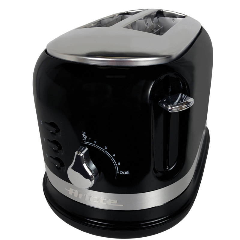 Ariete Moderna 2 Slice Toaster, Black