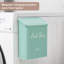 Bac à charnières magnétique en métal pour salle de lavage Tiffany - bleu