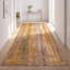 Tapis Carlisle moderne vieilli, uni doré, vert et gris, lavable à la machine, antidérapant, à poils courts, pour intérieur et extérieur, adapté aux animaux domestiques, idéal pour le salon, la chambre, la salle à manger, l'entrée, le corridor ou le bureau.-195367063
