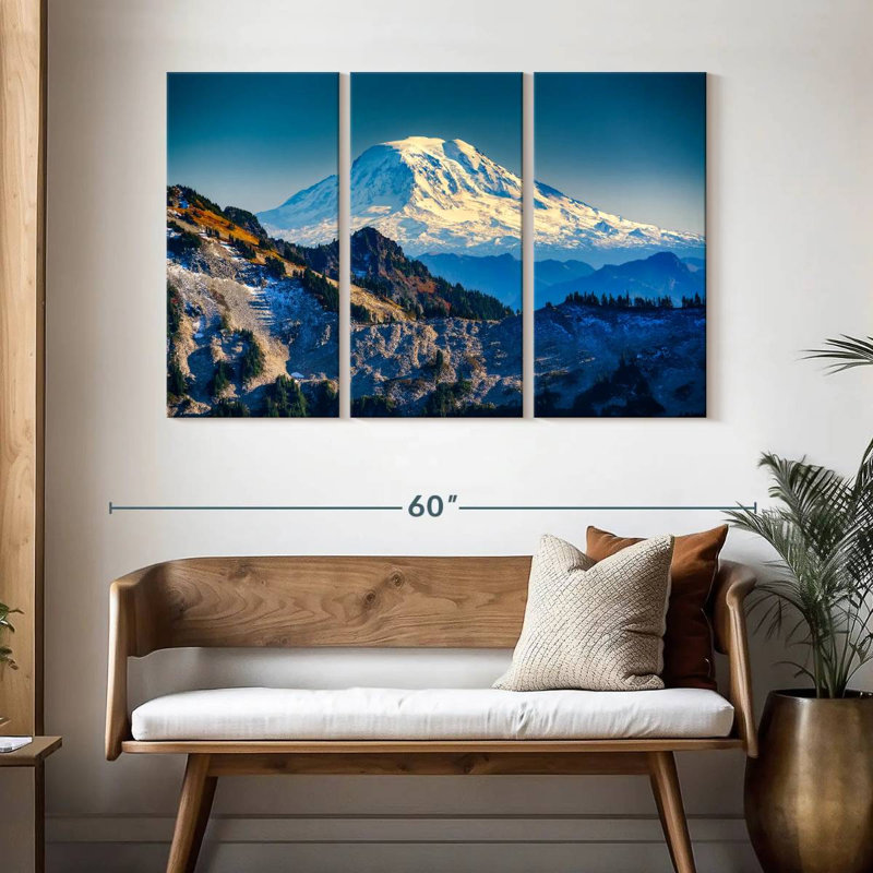 Mt. Adams And Tatoosh Range, 32" H x 50" W