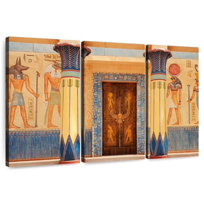 Sebbie Echoes Of Ancient Egypt, 36" H x 57" W