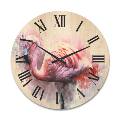 Solid Wood Wall Clock