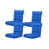Polyester bleu marine / mélange de polyester