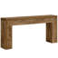 Console de style artistique, canapé, table d'appoint