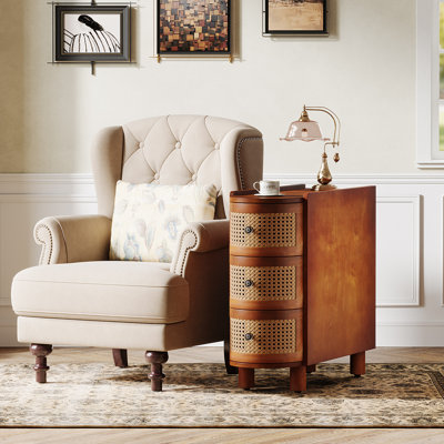 Solid Wood End Table