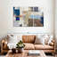 Abstrait domaine abstrait, ensemble de 3 reproductions sur toile par Alexander B-93061586