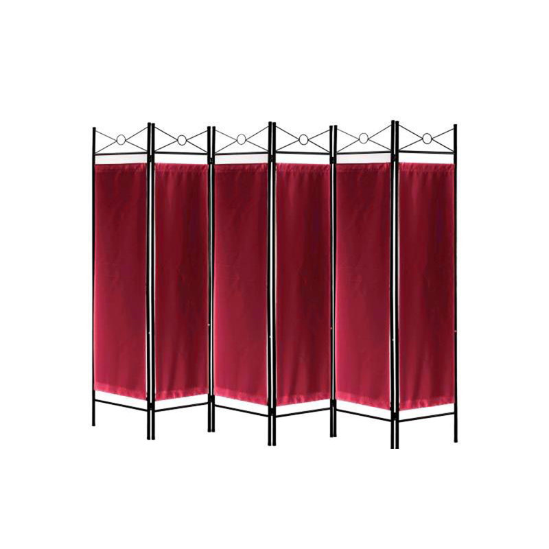 Cloison pliante Rhiann, 6, Rouge