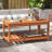 Kymoni Rectangular Solid Wood Outdoor Coffee Table , 18 " W 35.5 " D