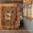 Griswald Cotton Blend Patchwork Shower Curtain