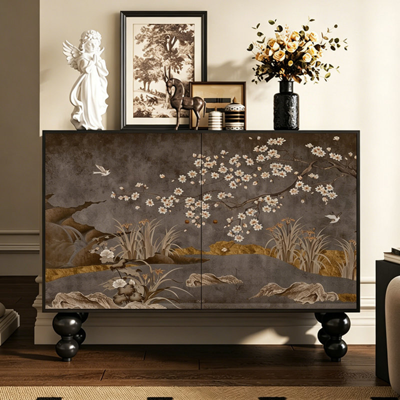 Armoire de rangement Vintage Floral