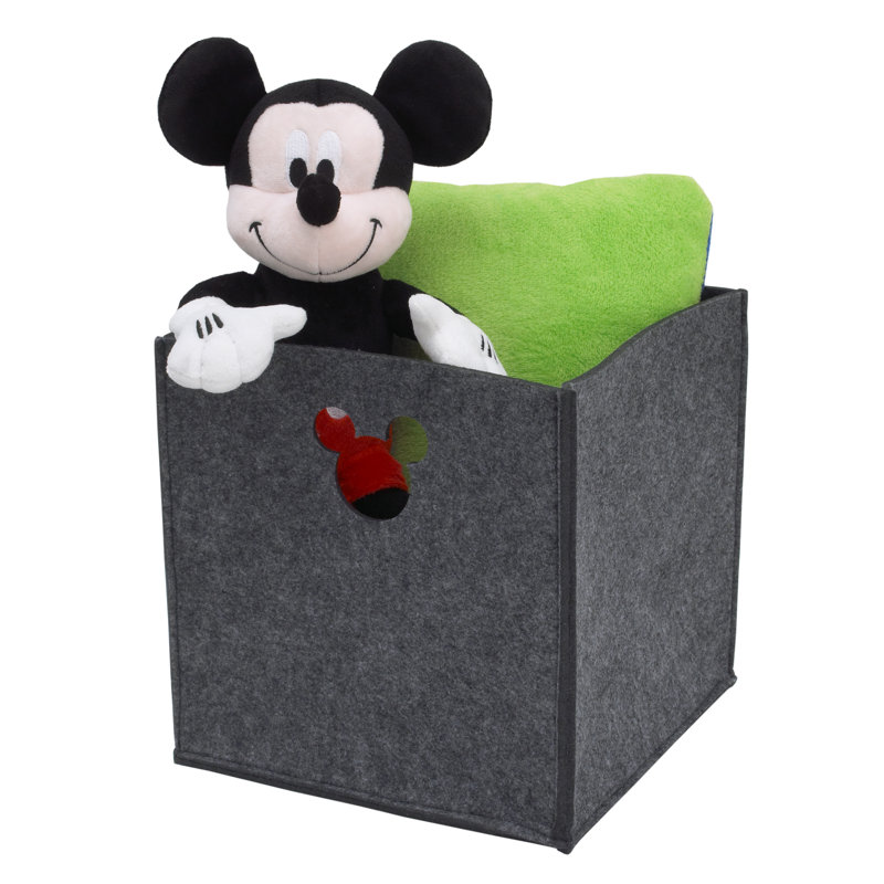 Disney Disney Die Cut Storage Organizer Plastic Decorative Bin
