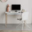 Luton Modern Desk Minimal & Contemporary Home Office Desk with Solid Wood Legs-94654785