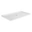 64" x 36" Three Wall Alcove Shower Base with Single Threshold and Center Drain Opening - Less Drain