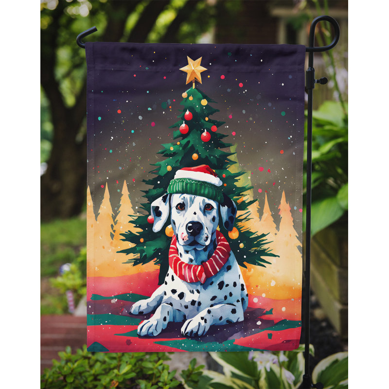 Double Sided Polyester Christmas, 15.5'' H x 11.25'' W