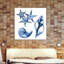 Blue Assortment Three - Wrapped Canvas Print-24125773