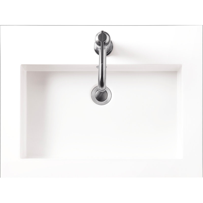 Linden 24'' W Single Vanity, Whitewashed Walnut