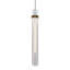 3" E26 Cylindrical Pendant Light, 18" Fluted Glass-193597270-193597271