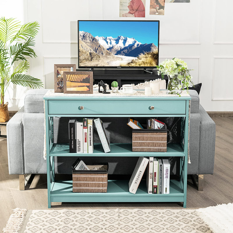 Union 100cm Console Table, Green