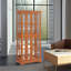 Vitrine à quatre niveaux avec porte vitrée