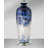 Sabbia 28 in. Blue and White Table Lamp