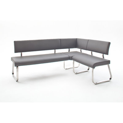 Arco Variation Genuine Leather Upholstered Bench