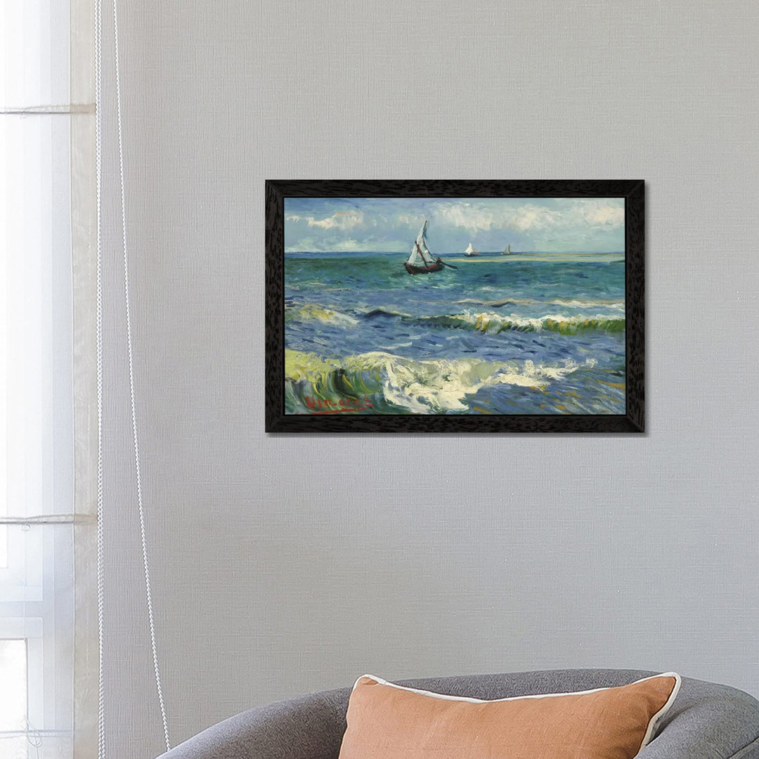 Seascape Near Les Saintes Maries De La Mer by Vincent Van Gogh - Painting on Canvas