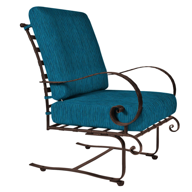 Classico Outdoor Lounge Chair, Copper Creek, Cast Lagoon