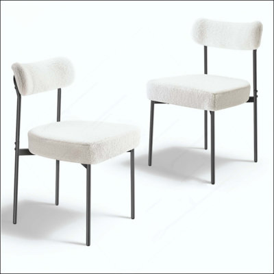 Ensemble de 4 chaises de salle à manger Boucle