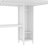 Versatile Metal Loft Bed With Integrated Storage Cubes, Shelves And Functional L - Shaped Desk Suitable For All Ages And Small Spaces