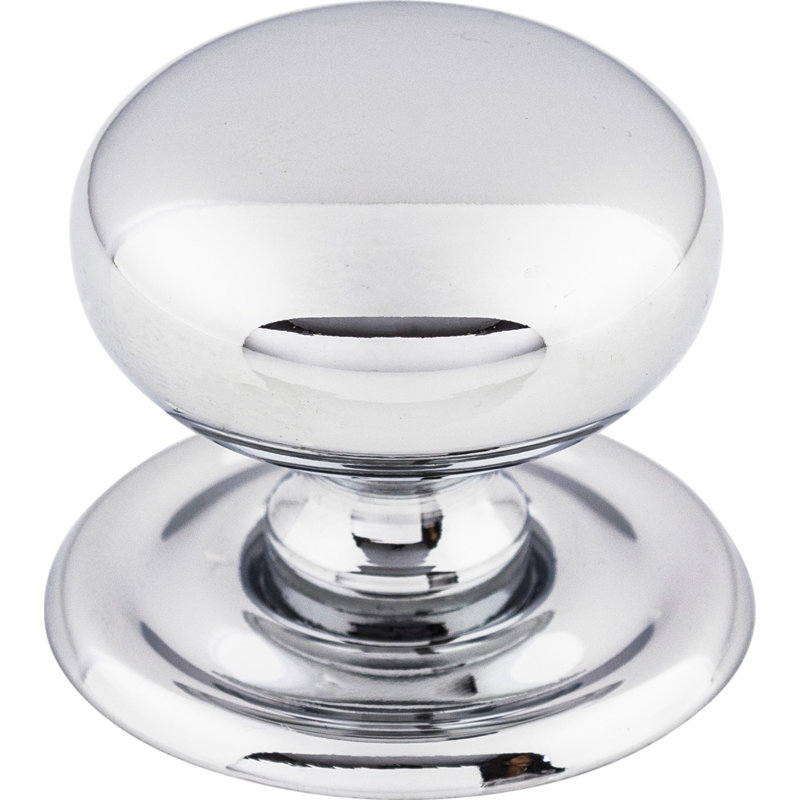 Victoria 1 1/4" Diameter Round Knob, Polished Chrome