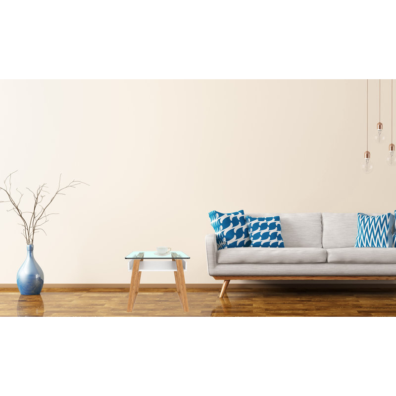 Guthrie Glass Top Frame End Table