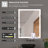 Mirror with Shelves