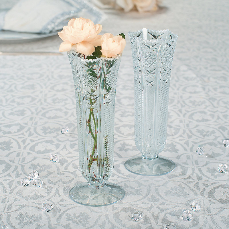 Alaina Table Vase, Clear