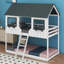 Beaman Kids Twin Over Twin Bunk Bed-814134301