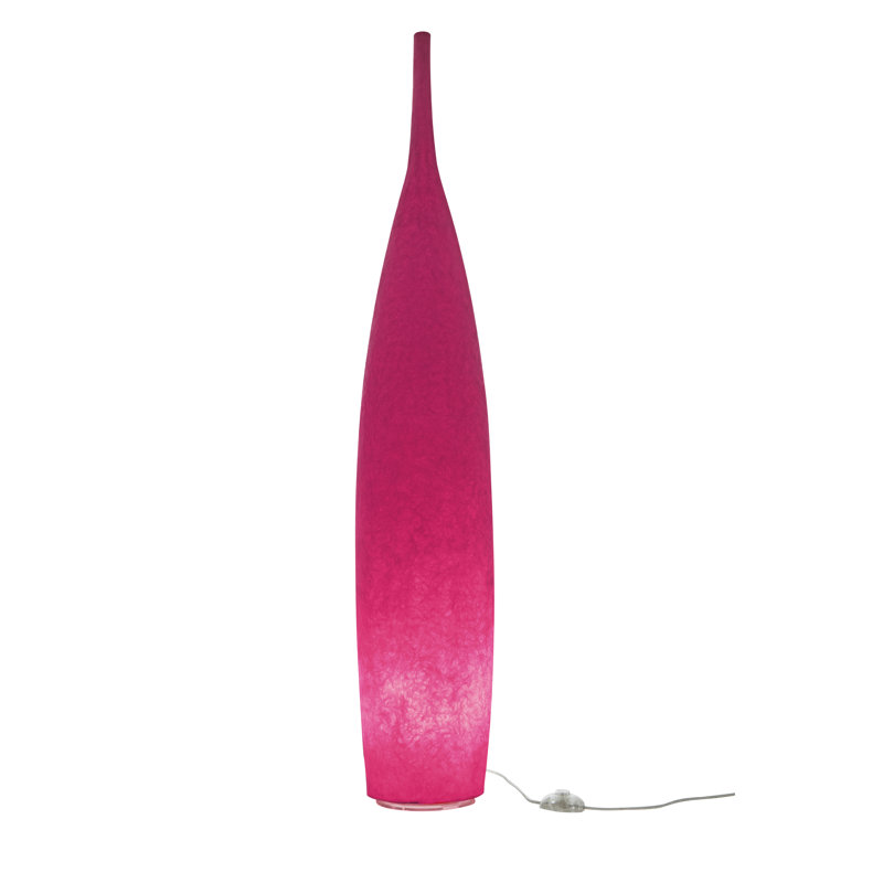 Luna 142cm Novelty Floor Lamp, Magenta