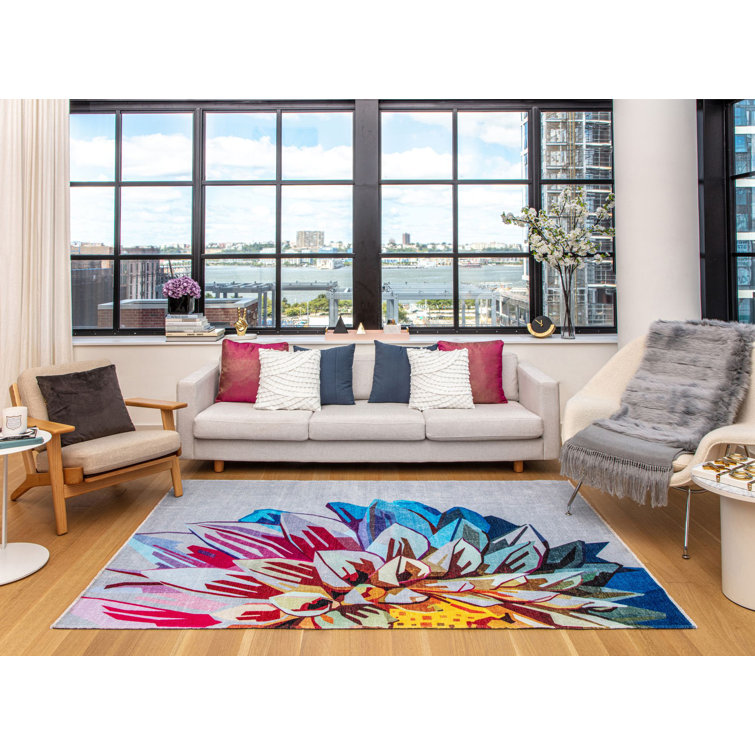 Tapis moderne Maisie Dahlia