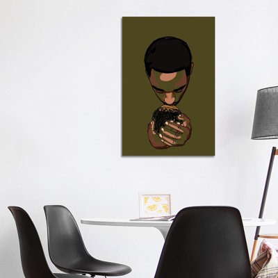 Daddy’s Baby II - Green by NoelleRx - Print on Canvas