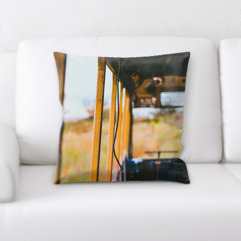 Microsuede Reversible Throw Pillow
