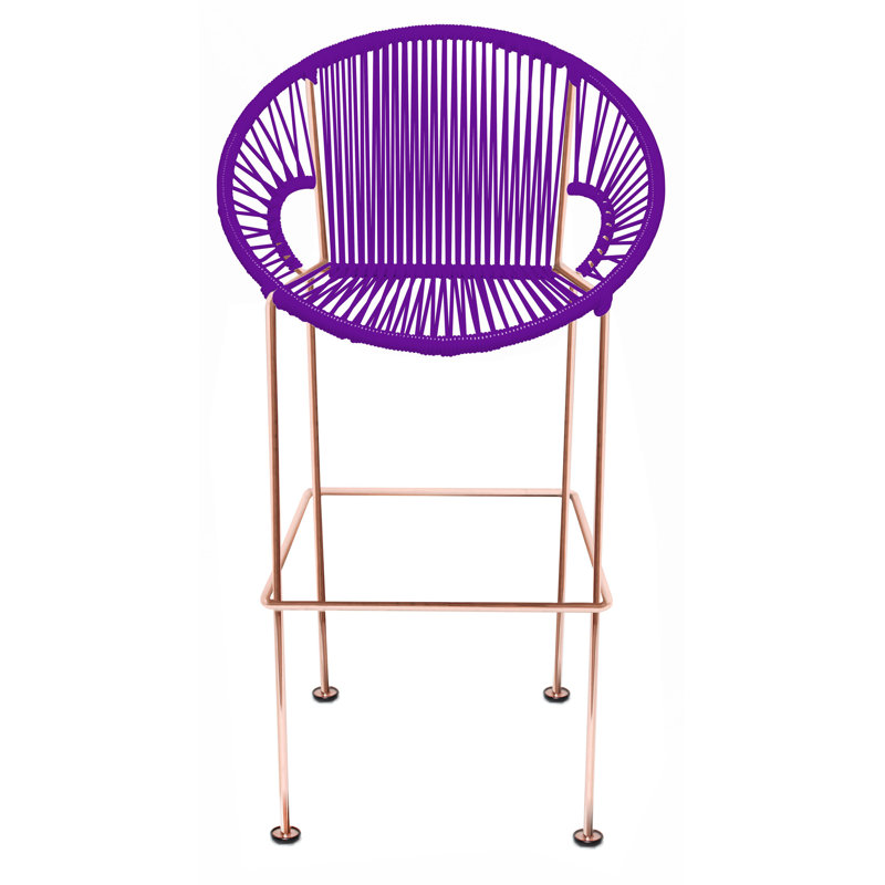 Tabouret 31 ", Cuivre, Mauve