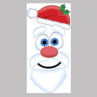 Murale de porte noël