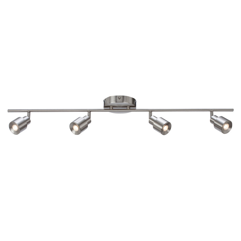 Chappelle Satin Nickel LED Adjustable Rail Lighting Kit