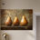 Art mural ferme sur toile Pear Trio par Art Remedy