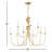 Ashelle 9 - Light Dimmable Classic / Traditional Chandelier-1489815966