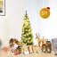Arbre de Noël élancé vert épinette cachemire-1279618067