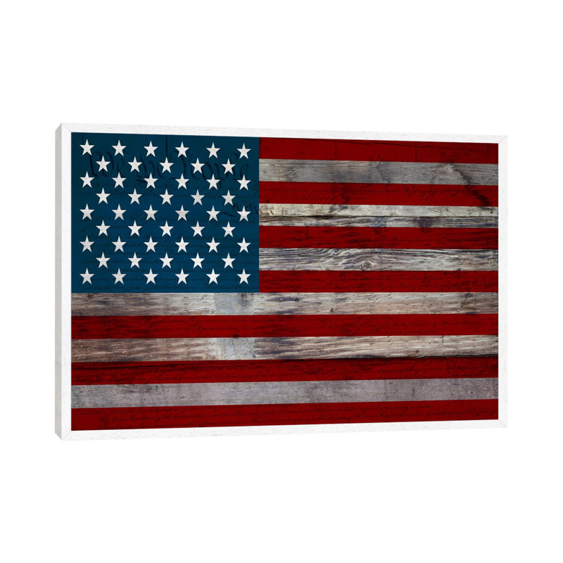 1 Piece Wall Art on Canvas, 152.5 cm H x 101.5 cm W, White Floater Framed