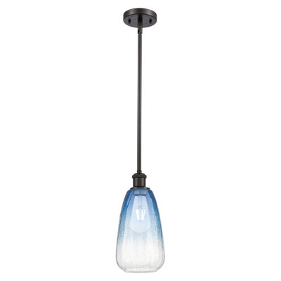 Mini-luminaire suspendu 1 tige 6 po Ballston - Brookhaven Almond