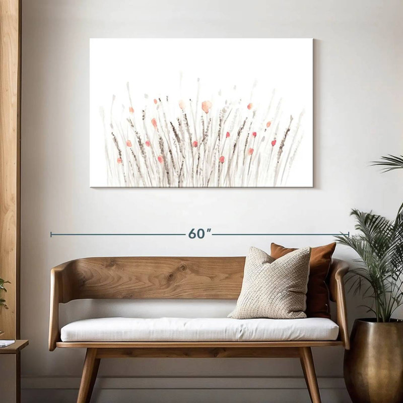 Avery Delicate Botanical II, 30" H x 45" W