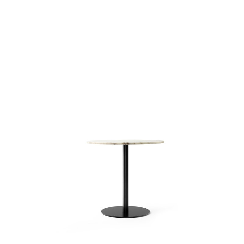 Harbour Round Dining Table, 31.5" W x 31.5" L, Standard Height, Off White Marble