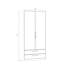 Rebecah Manufactured Wood Wardrobe
