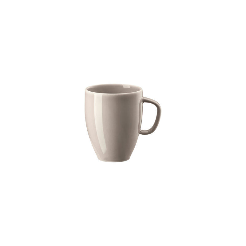 Junto Handmade Porcelain Coffee Mug, Soft Shell